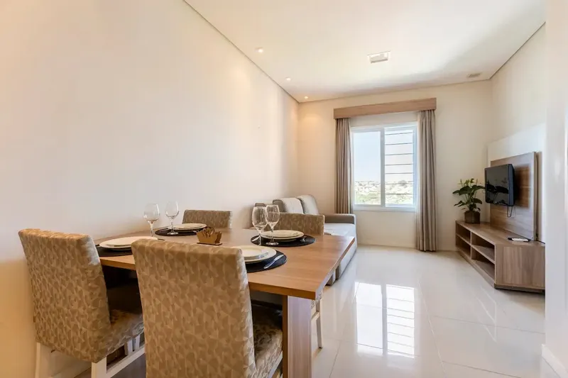 Apartamento com 1 quarto no Top Centrum, no Centro de Holambra - foto 1